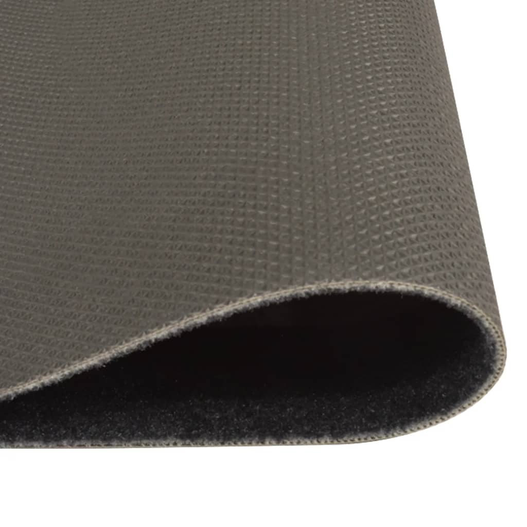 vidaXL Covor de bucătărie lavabil Coffee, negru, 45x150 cm, catifea vidaXL Covor de bucătărie lavabil Coffee, negru, 45x150 cm, catifea