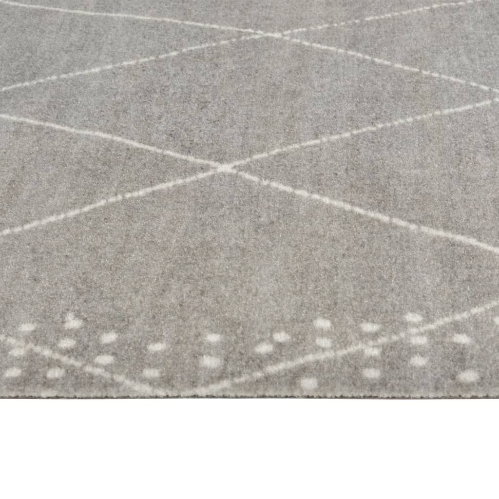 vidaXL Covor de bucătărie lavabil Rhombus, 60x300cm, catifea vidaXL Covor de bucătărie lavabil Rhombus, 60x300cm, catifea