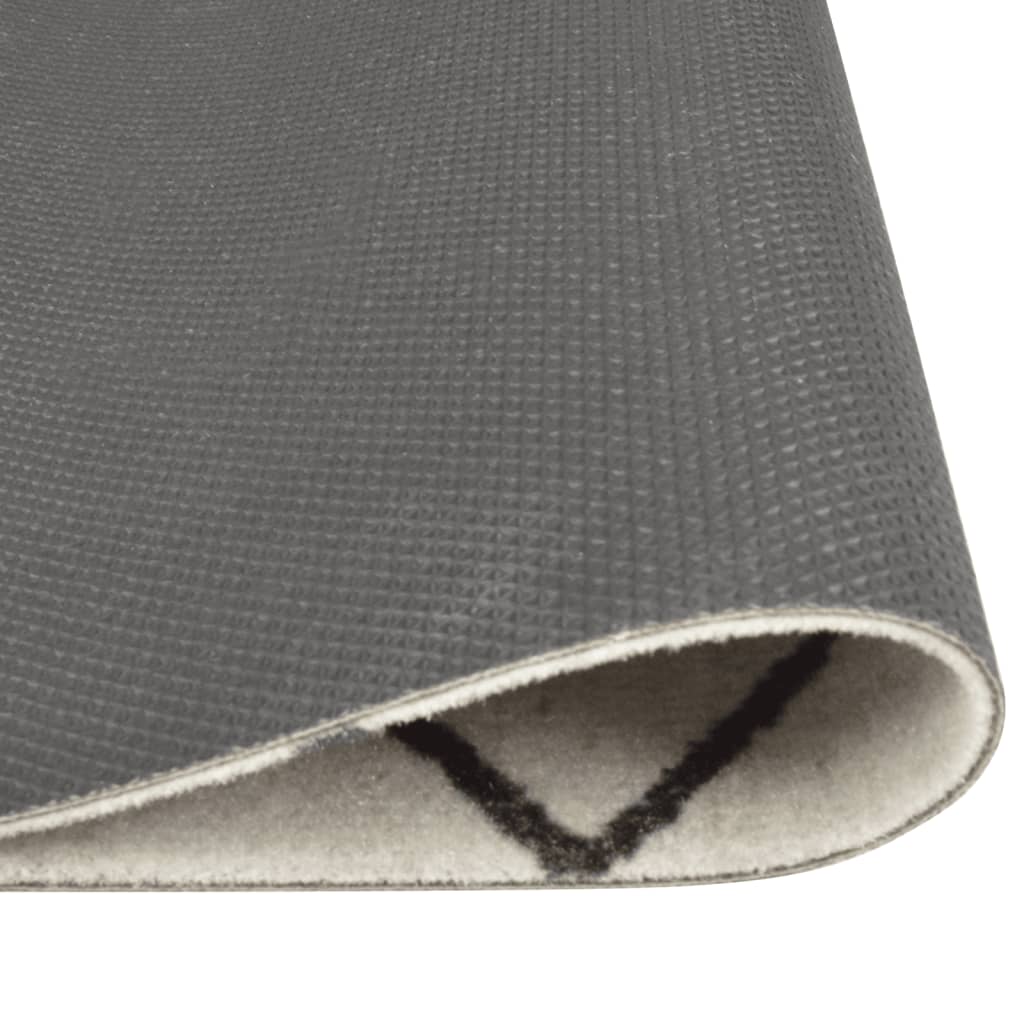 vidaXL Covor de bucătărie lavabil Square, 45x150 cm, catifea vidaXL Covor de bucătărie lavabil Square, 45x150 cm, catifea