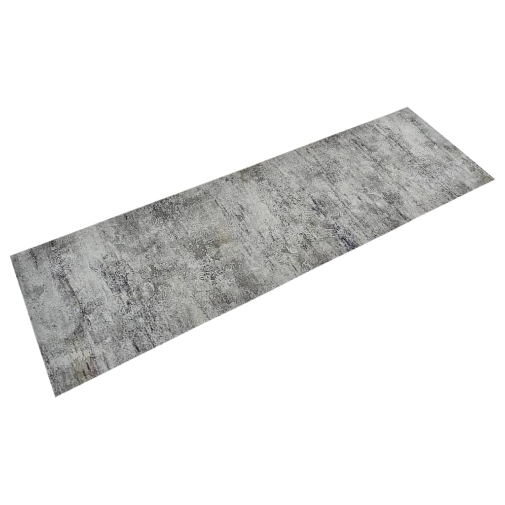 vidaXL Covor de bucătărie lavabil Beton, 60x180cm, catifea vidaXL Covor de bucătărie lavabil Beton, 60x180cm, catifea