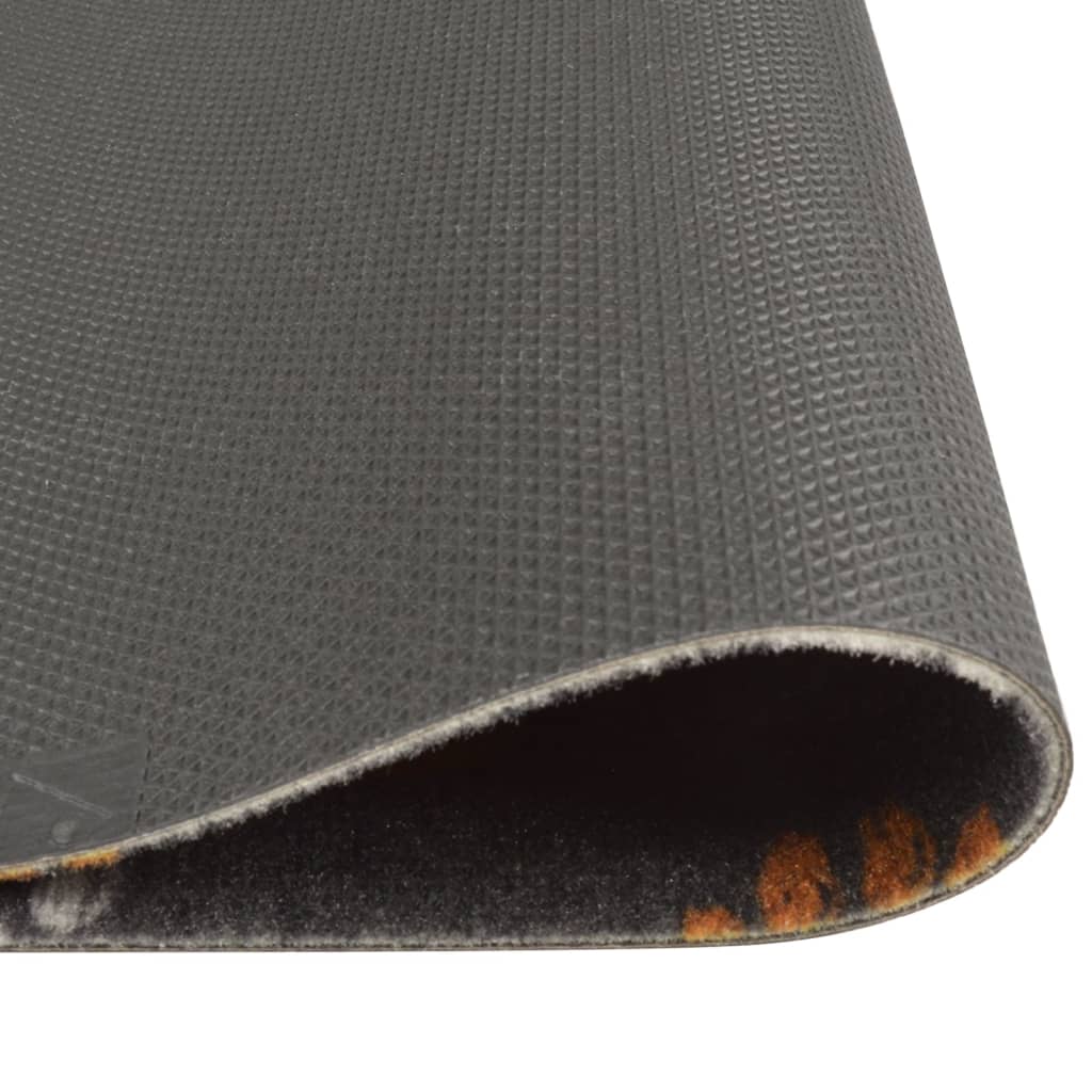 vidaXL Covor de bucătărie lavabil Paws, 60x300 cm, catifea vidaXL Covor de bucătărie lavabil Paws, 60x300 cm, catifea