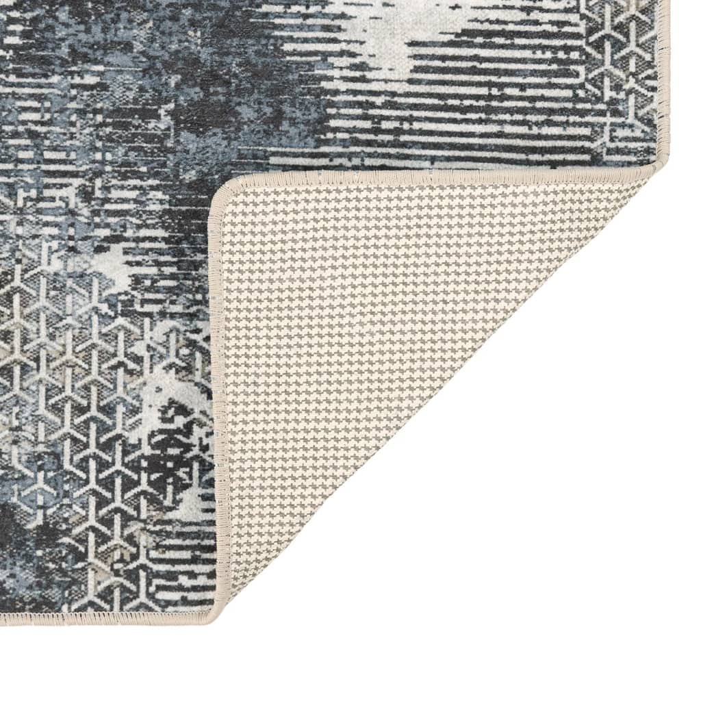 vidaXL Covor lavabil anti-alunecare, multicolor, 160x230 cm