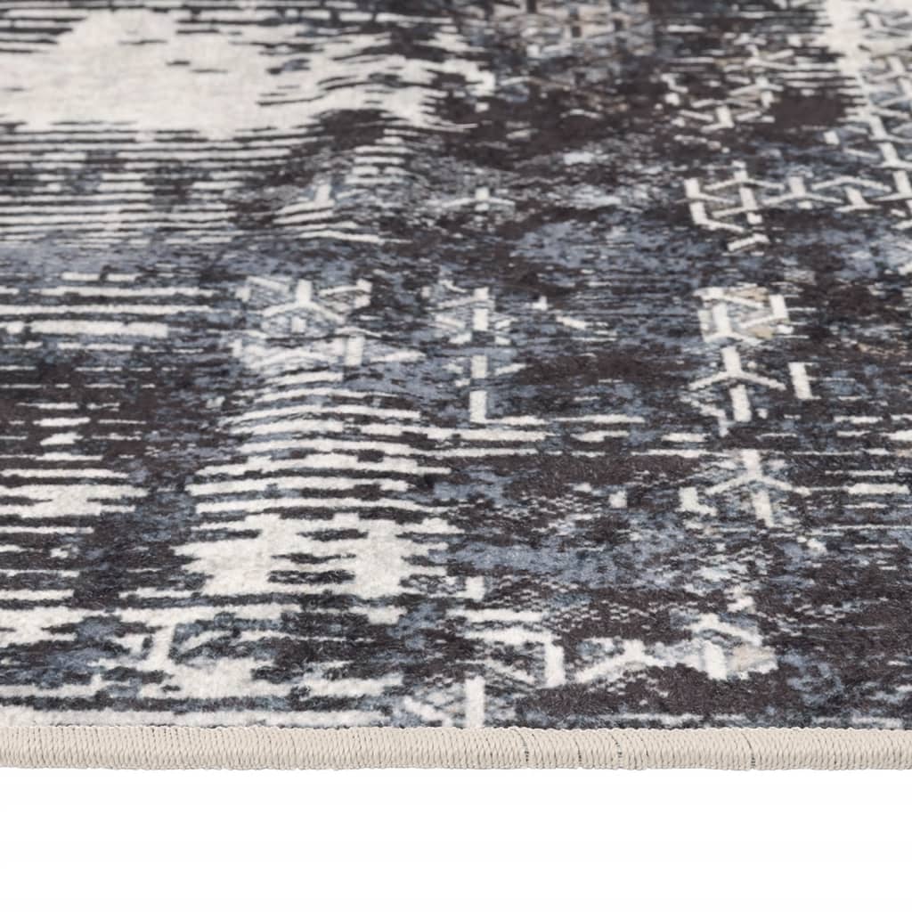 vidaXL Covor lavabil anti-alunecare, multicolor, 160x230 cm