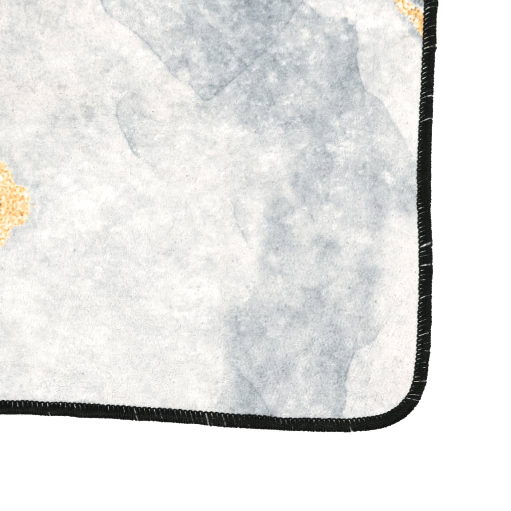 vidaXL Covor lavabil anti-alunecare, multicolor, 120x180 cm