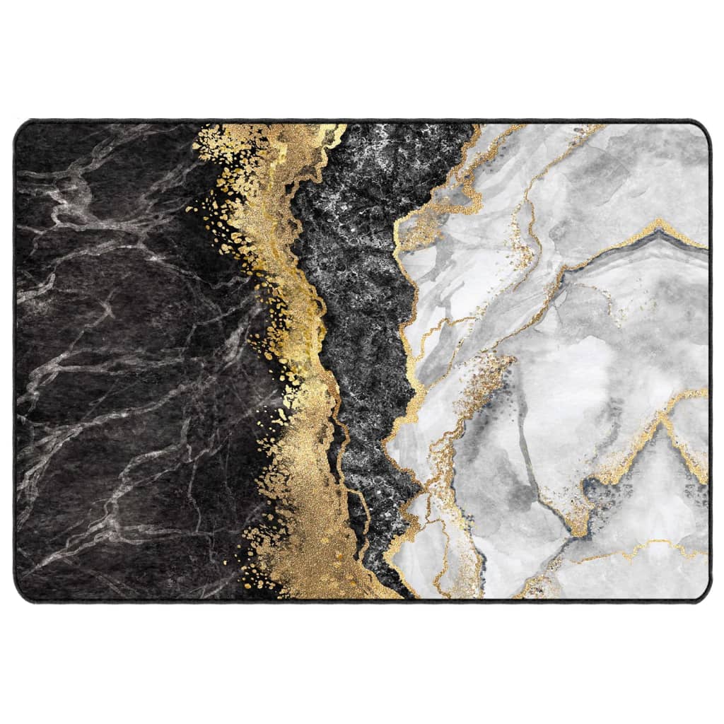 vidaXL Covor lavabil anti-alunecare, multicolor, 160x230 cm