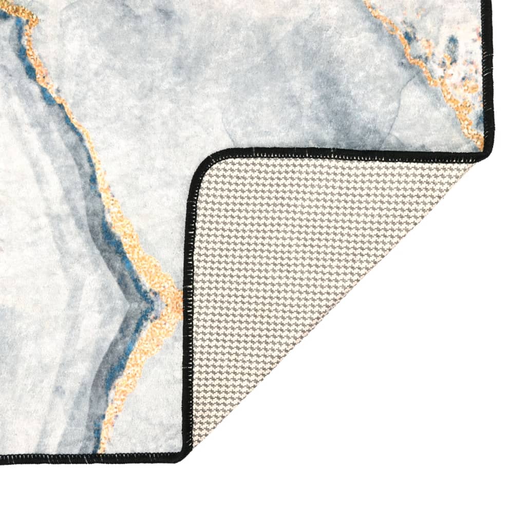 vidaXL Covor lavabil anti-alunecare, multicolor, 160x230 cm