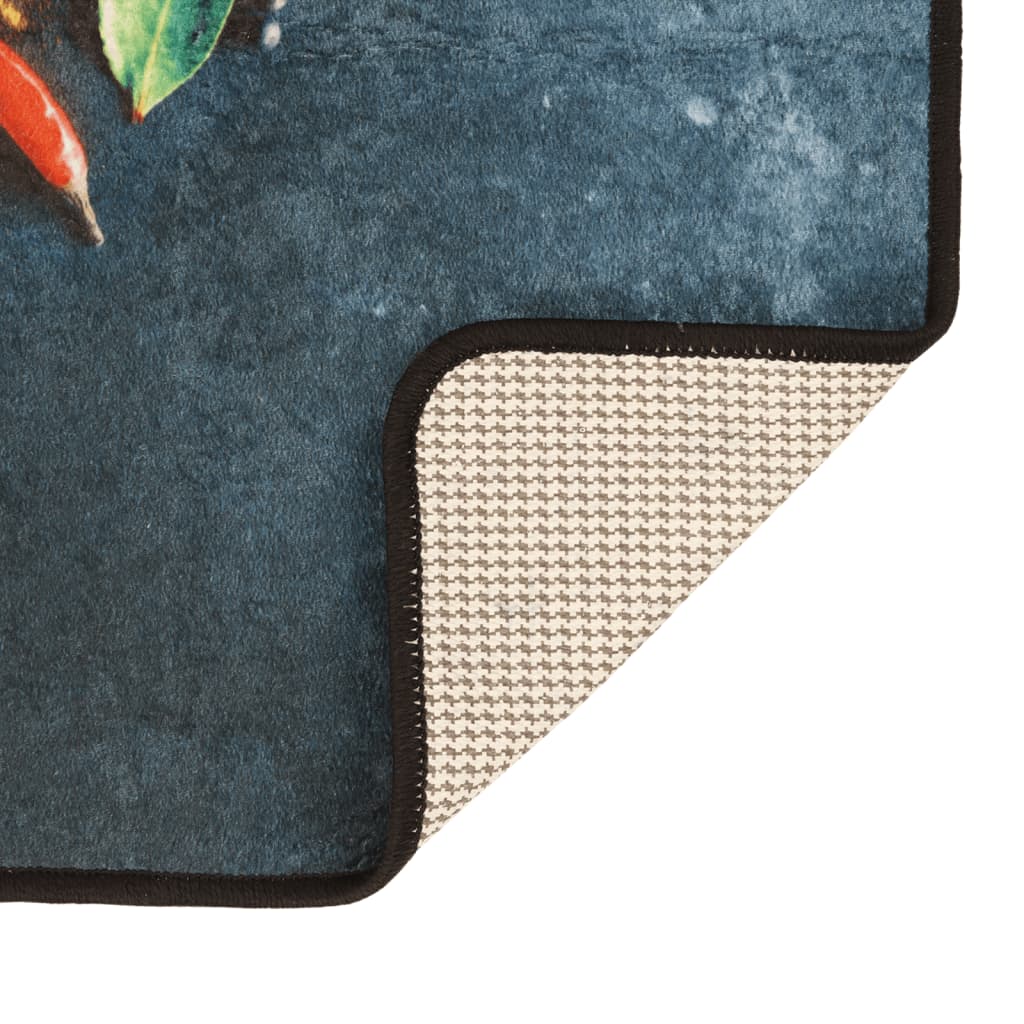 vidaXL Covor bucătărie, multicolor, 60x180 cm, lavabil, anti-alunecare vidaXL Covor bucătărie, multicolor, 60x180 cm, lavabil, anti-alunecare