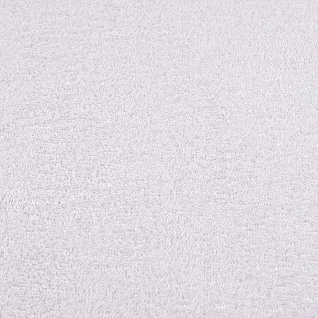 vidaXL Prosoape 2 buc Alb 100x200 cm 360 g/m² 100% bumbac vidaXL Prosoape 2 buc Alb 100x200 cm 360 g/m² 100% bumbac