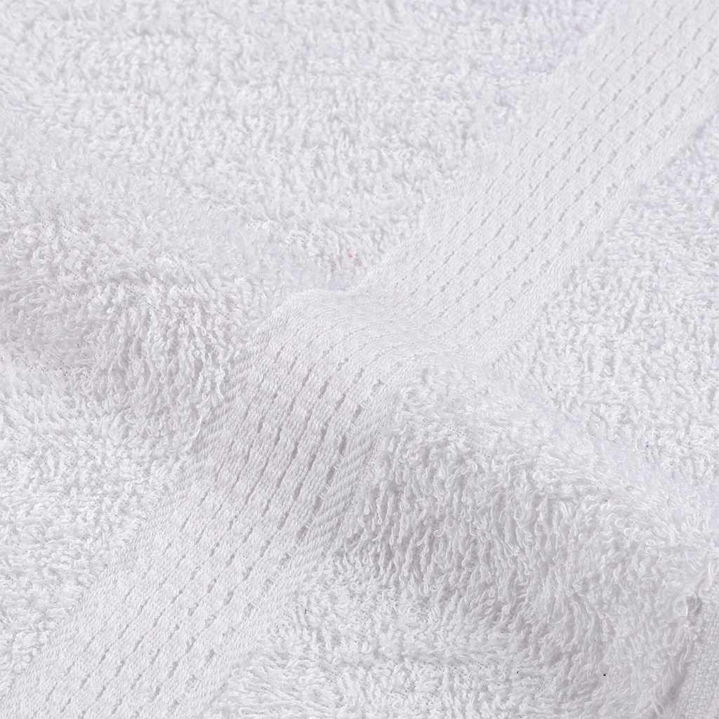 vidaXL Prosoape 25 buc Alb 100x200 cm 360 g/m² 100% bumbac vidaXL Prosoape 25 buc Alb 100x200 cm 360 g/m² 100% bumbac