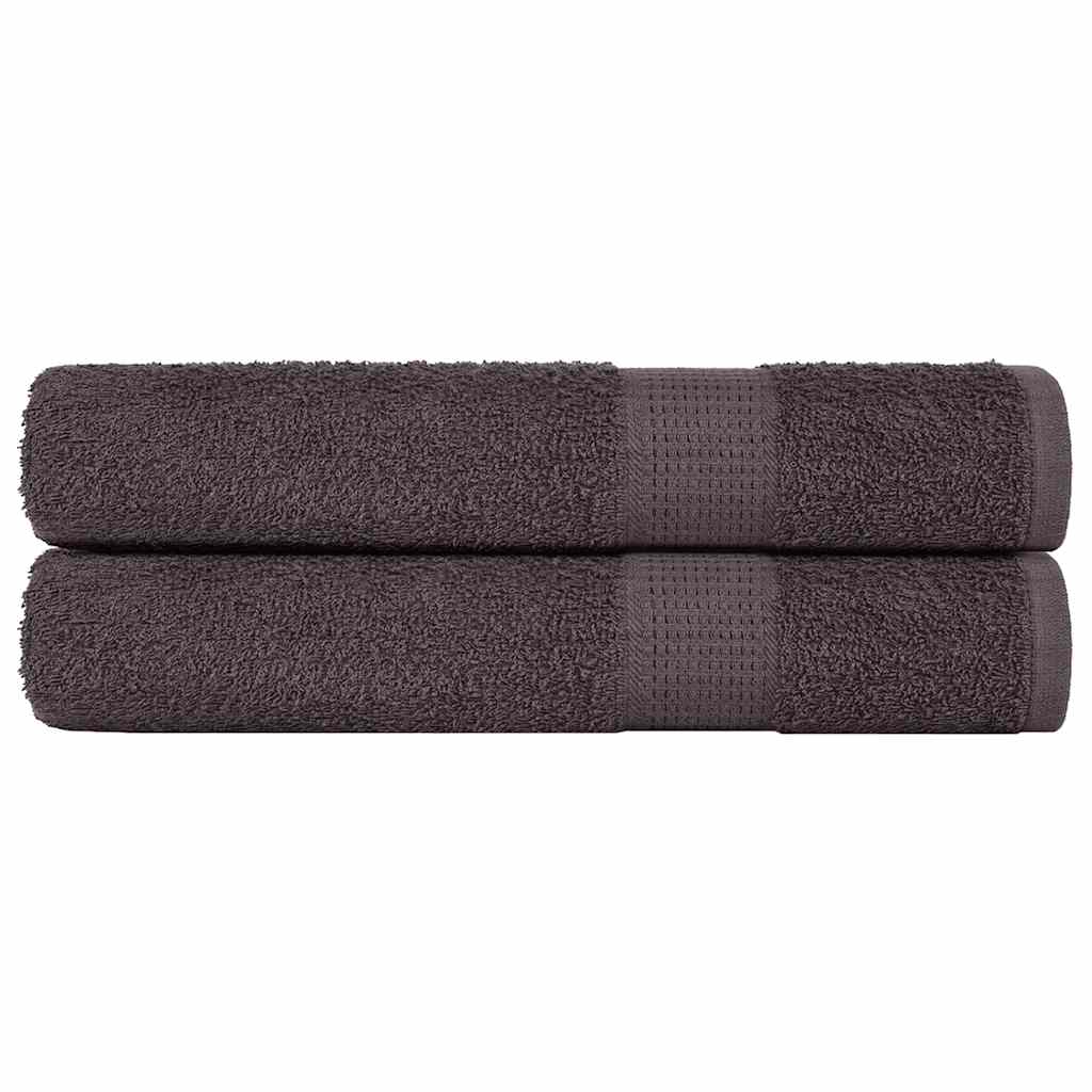 vidaXL Prosoape pentru saună 2 buc Antracit 360 g/m² 100% bumbac vidaXL Prosoape pentru saună 2 buc Antracit 360 g/m² 100% bumbac