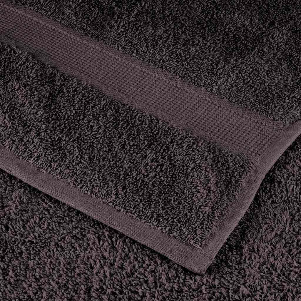 vidaXL Prosoape 25 buc Antracit 100x200 cm 360 g/m² 100% bumbac vidaXL Prosoape 25 buc Antracit 100x200 cm 360 g/m² 100% bumbac