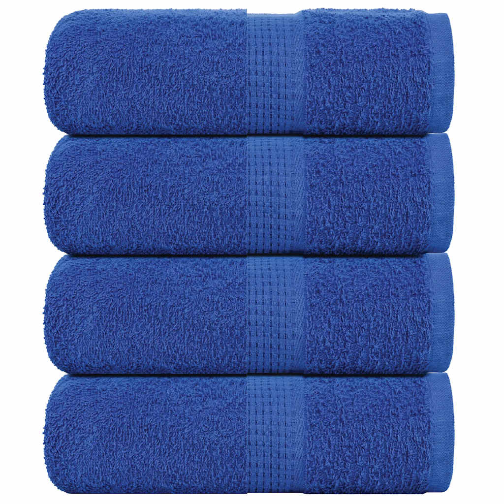vidaXL Prosoape de baie 4 buc. FROGN Albastru 30x30 cm 100% bumbac vidaXL Prosoape de baie 4 buc. FROGN Albastru 30x30 cm 100% bumbac