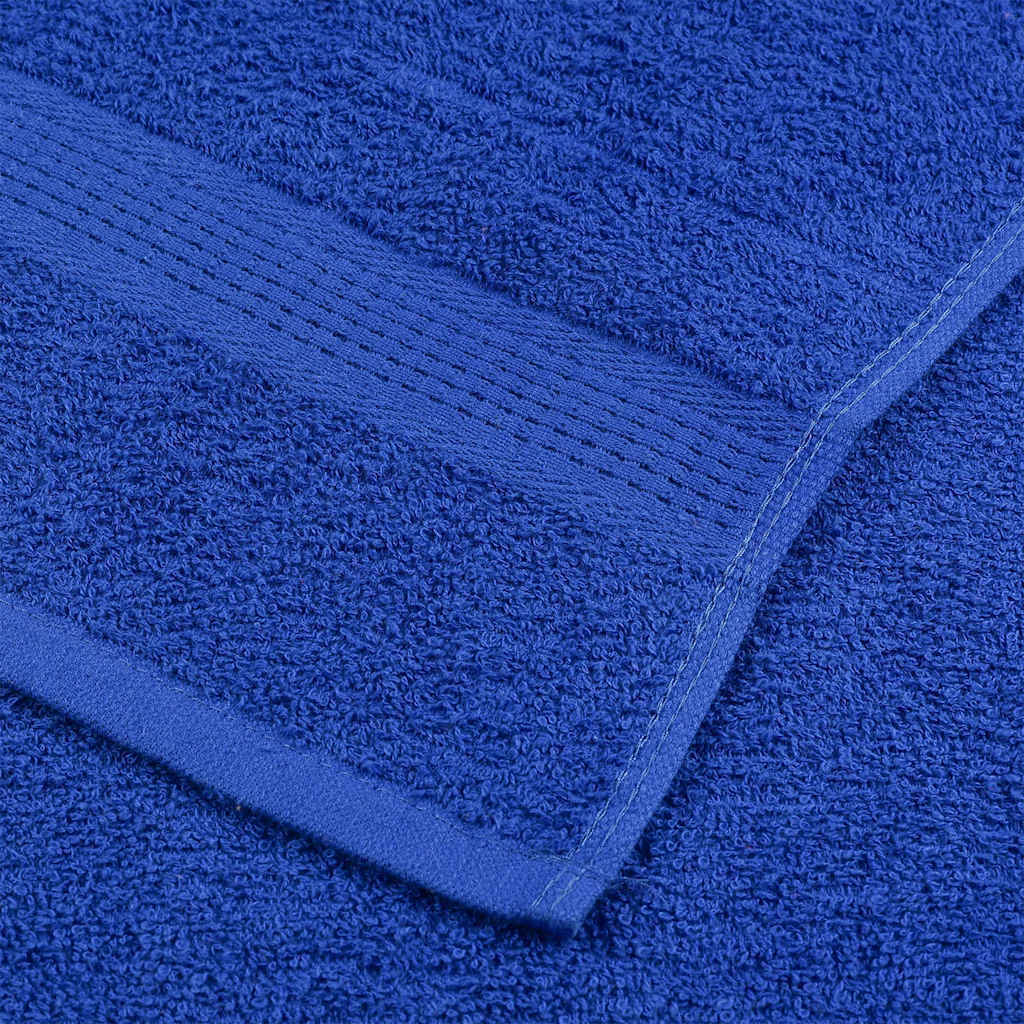 vidaXL Prosoape pentru oaspeți 4 buc Albastru 360 g/m² 100% bumbac vidaXL Prosoape pentru oaspeți 4 buc Albastru 360 g/m² 100% bumbac