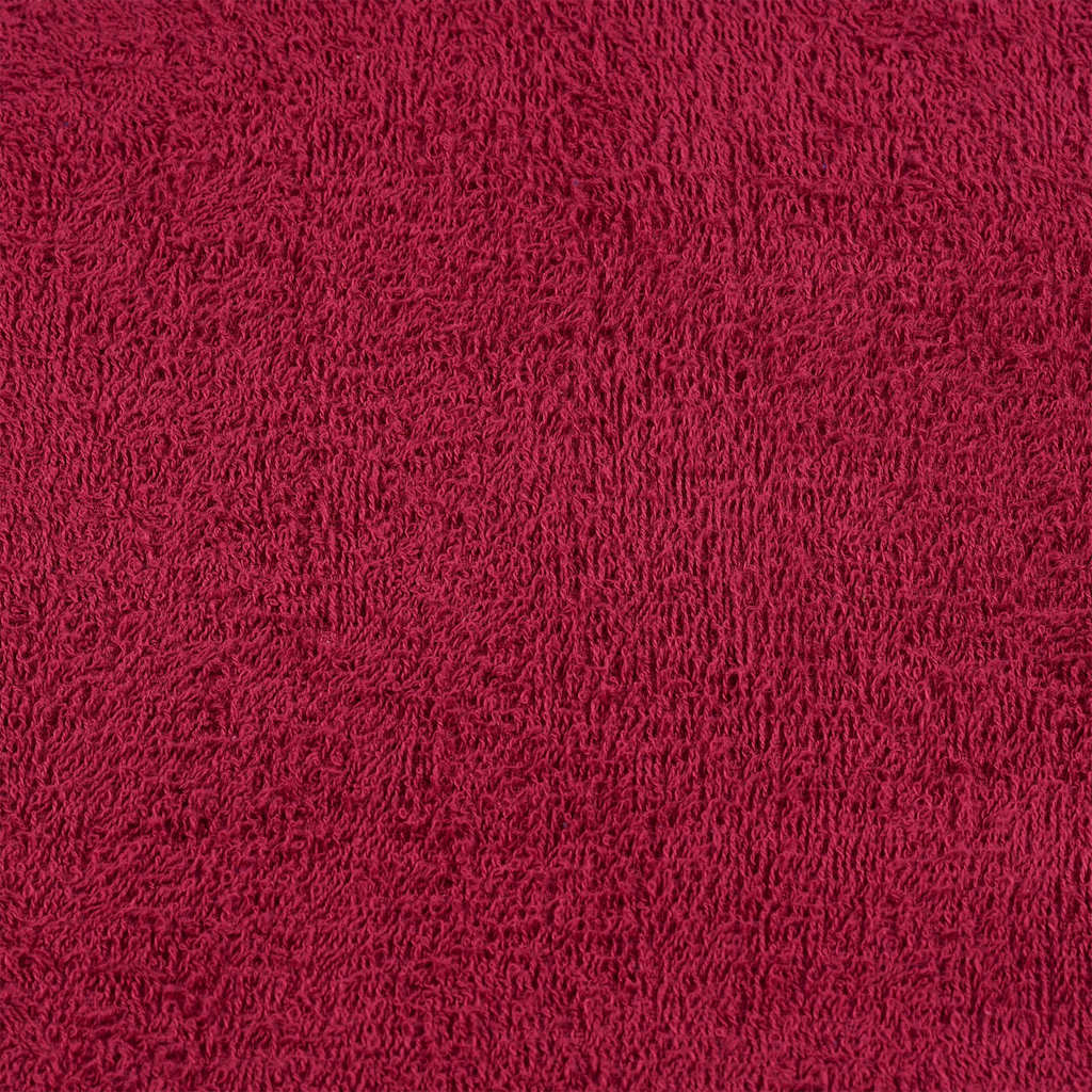 vidaXL Prosoape 10 buc Bordeaux 100x200 cm 360 g/m² 100% bumbac vidaXL Prosoape 10 buc Bordeaux 100x200 cm 360 g/m² 100% bumbac