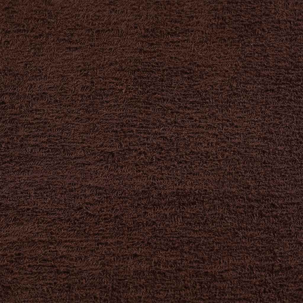 vidaXL Prosoape de baie 2 buc maro 100x150 cm 360 g/m² 100% bumbac vidaXL Prosoape de baie 2 buc maro 100x150 cm 360 g/m² 100% bumbac