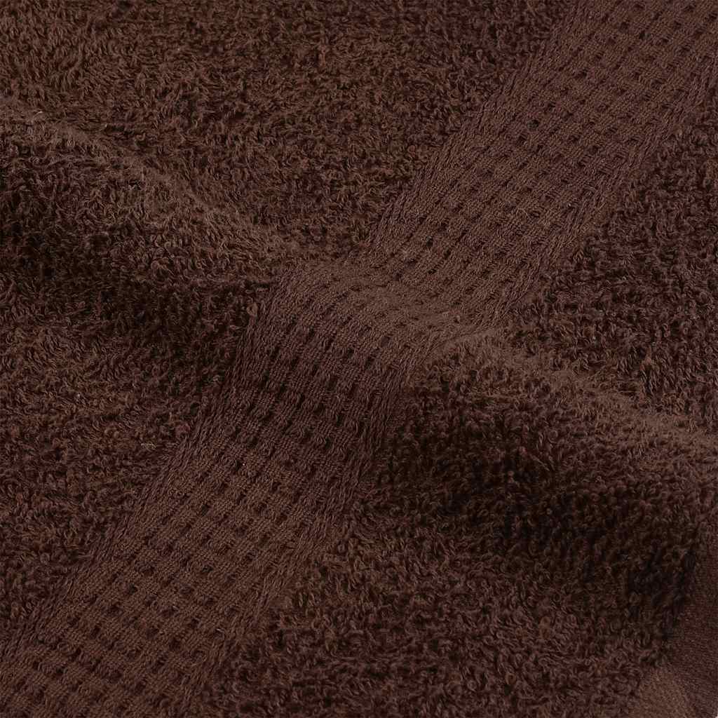 vidaXL Prosoape de baie 4 buc maro 100x150 cm 360 g/m² 100% bumbac vidaXL Prosoape de baie 4 buc maro 100x150 cm 360 g/m² 100% bumbac