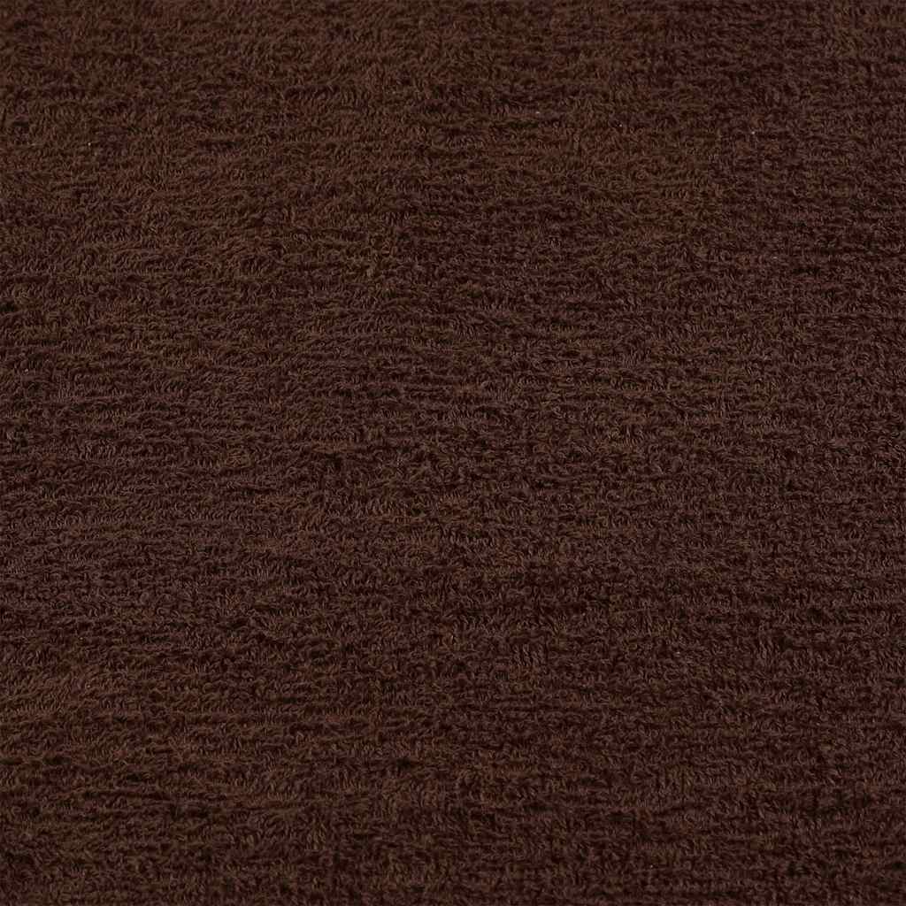 vidaXL Prosoape de baie 10 buc maro 100x150 cm 360 g/m² 100% bumbac vidaXL Prosoape de baie 10 buc maro 100x150 cm 360 g/m² 100% bumbac