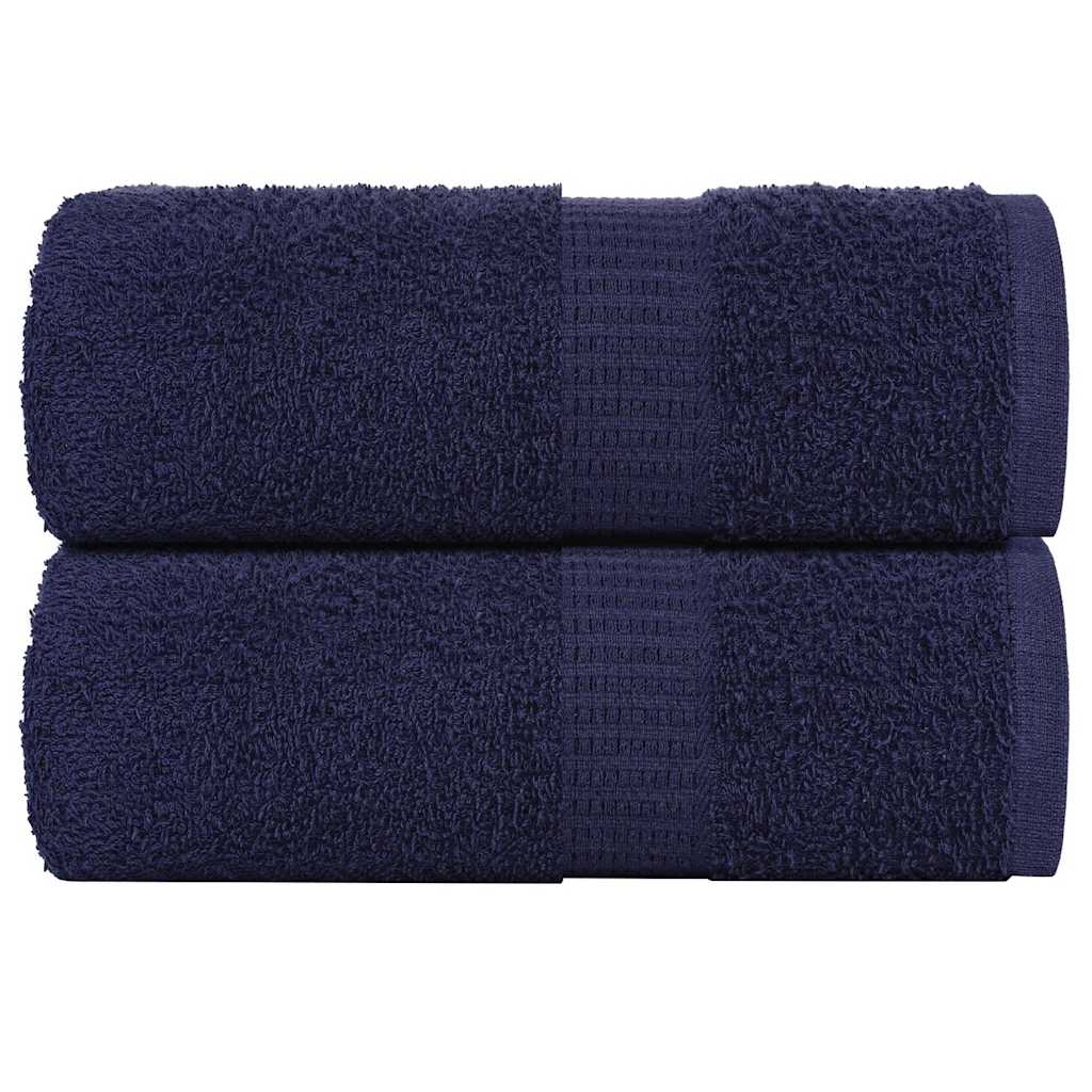 vidaXL Prosoape de baie 2 buc. FROGN albastru marin 30x30 cm 100% bumbac vidaXL Prosoape de baie 2 buc. FROGN albastru marin 30x30 cm 100% bumbac