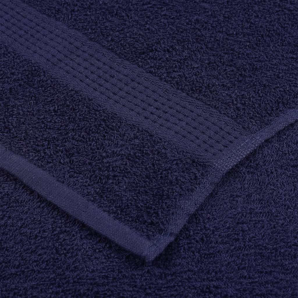 vidaXL Prosoape de baie 2 buc Bleumarin 100x150cm 360 g/m² 100% bumbac vidaXL Prosoape de baie 2 buc Bleumarin 100x150cm 360 g/m² 100% bumbac