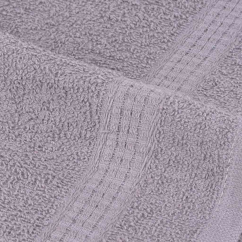 vidaXL Prosoape de oaspeți, FROGN, 10 buc., gri, 30x50 cm, 360 g/m²