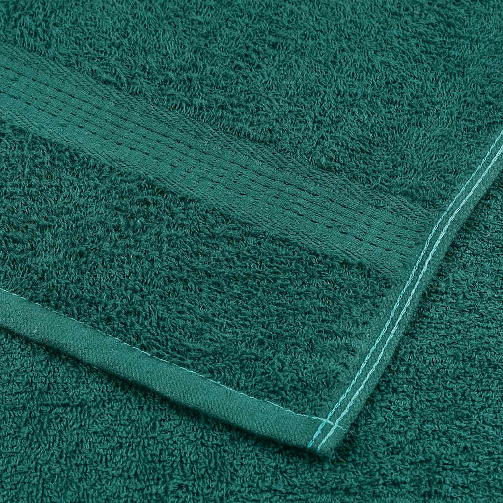 vidaXL Prosoape de duș 4 buc Verde 70x140 cm 360 g/m² 100% bumbac vidaXL Prosoape de duș 4 buc Verde 70x140 cm 360 g/m² 100% bumbac