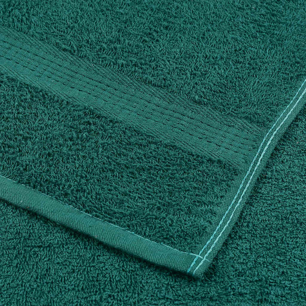 vidaXL Prosoape de baie 4 buc Verde 100x150 cm 360 g/m² 100% bumbac vidaXL Prosoape de baie 4 buc Verde 100x150 cm 360 g/m² 100% bumbac