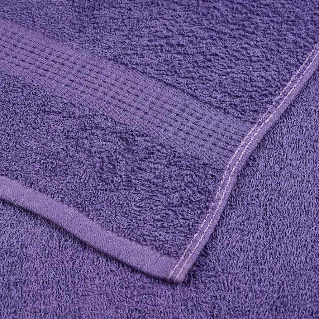 vidaXL Prosoape de duș, FROGN, 4 buc., violet, 70x140 cm, 360 g/m²