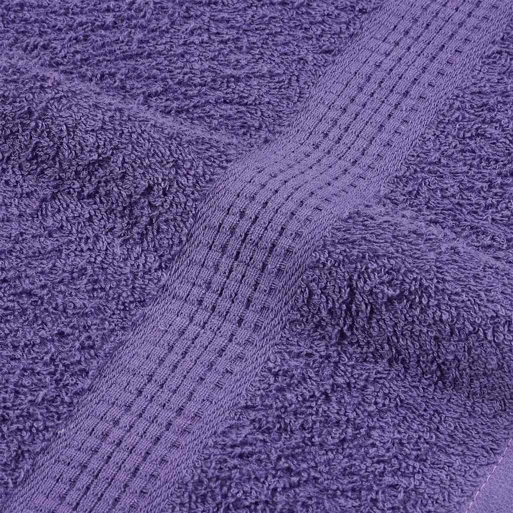 vidaXL Prosoape de duș, FROGN, 4 buc., violet, 70x140 cm, 360 g/m²