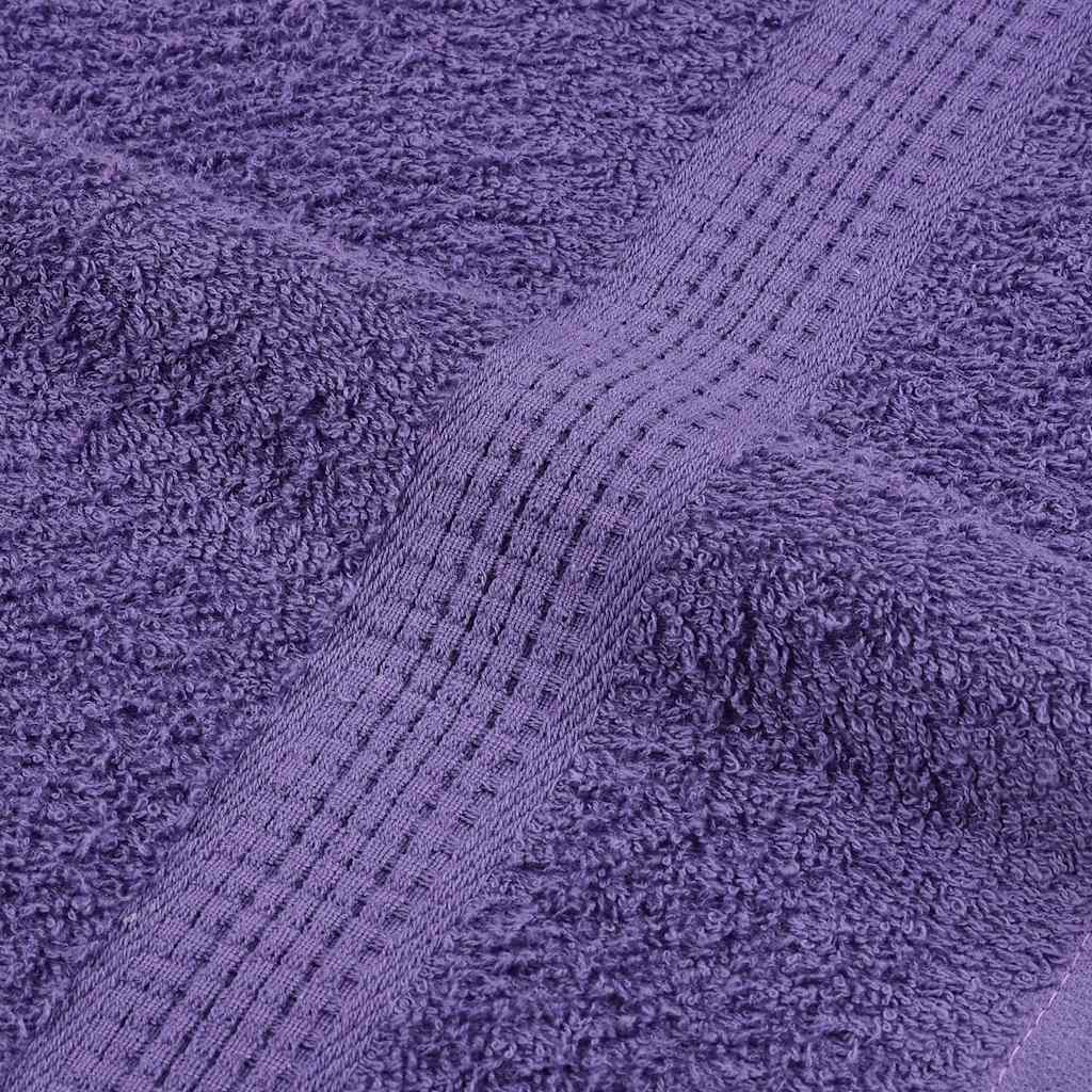 vidaXL Prosoape pentru saună 4 buc Violet 360 g/m² 100% bumbac vidaXL Prosoape pentru saună 4 buc Violet 360 g/m² 100% bumbac