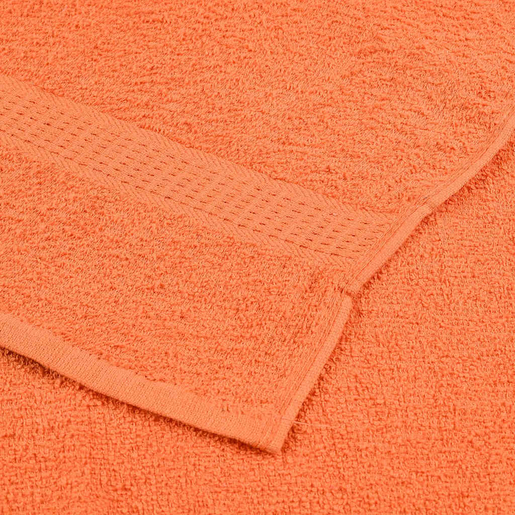 vidaXL Prosoape de baie 10 buc. FROGN portocalii 30x30 cm 100% bumbac vidaXL Prosoape de baie 10 buc. FROGN portocalii 30x30 cm 100% bumbac