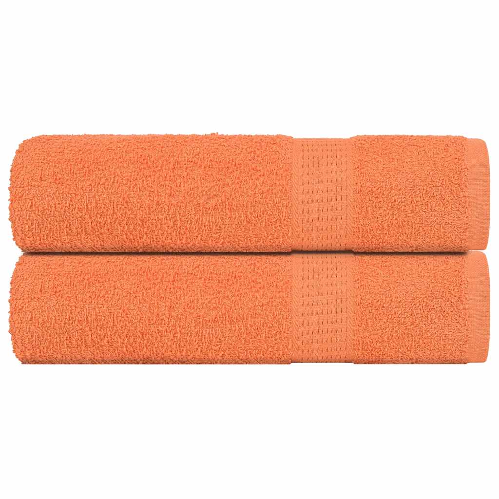 vidaXL Prosoape de mână 2 buc Portocaliu 50x100cm 360 g/m² 100% bumbac vidaXL Prosoape de mână 2 buc Portocaliu 50x100cm 360 g/m² 100% bumbac