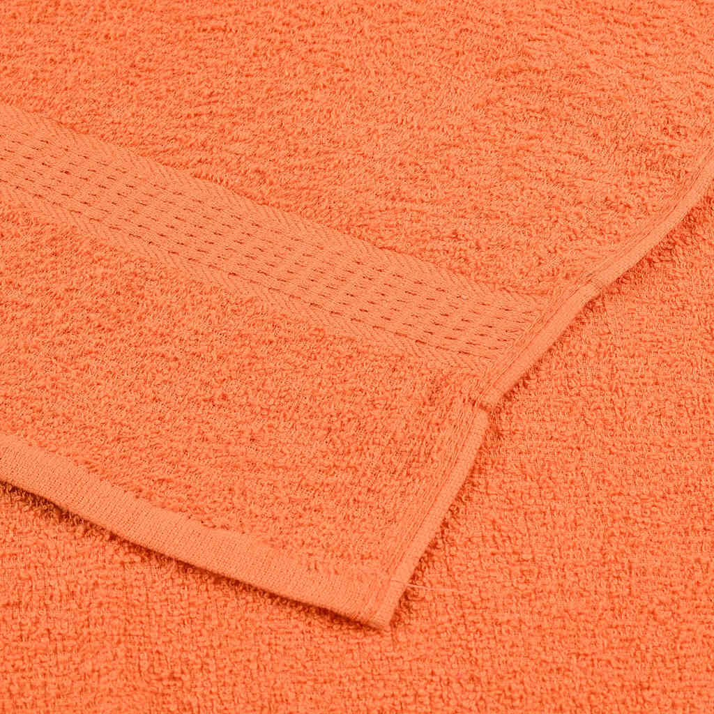vidaXL Prosoape de baie 2 buc Portocaliu 360 g/m² 100% bumbac vidaXL Prosoape de baie 2 buc Portocaliu 360 g/m² 100% bumbac