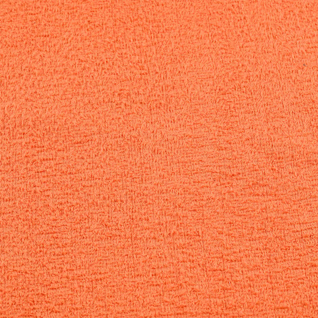 vidaXL Prosoape 4 buc Portocaliu 100x200 cm 360 g/m² 100% bumbac