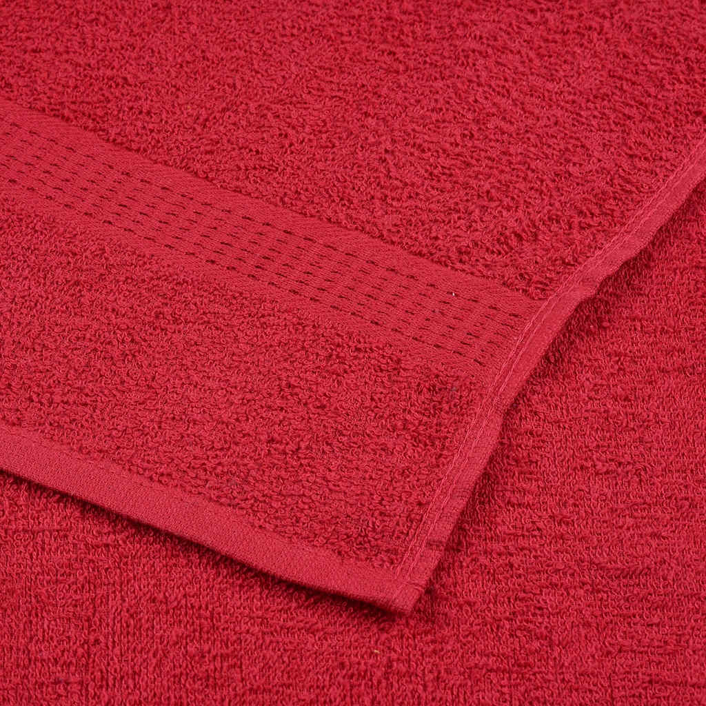 vidaXL Prosoape pentru saună 2 buc Roșu 80x200 cm 360 g/m² 100% bumbac vidaXL Prosoape pentru saună 2 buc Roșu 80x200 cm 360 g/m² 100% bumbac