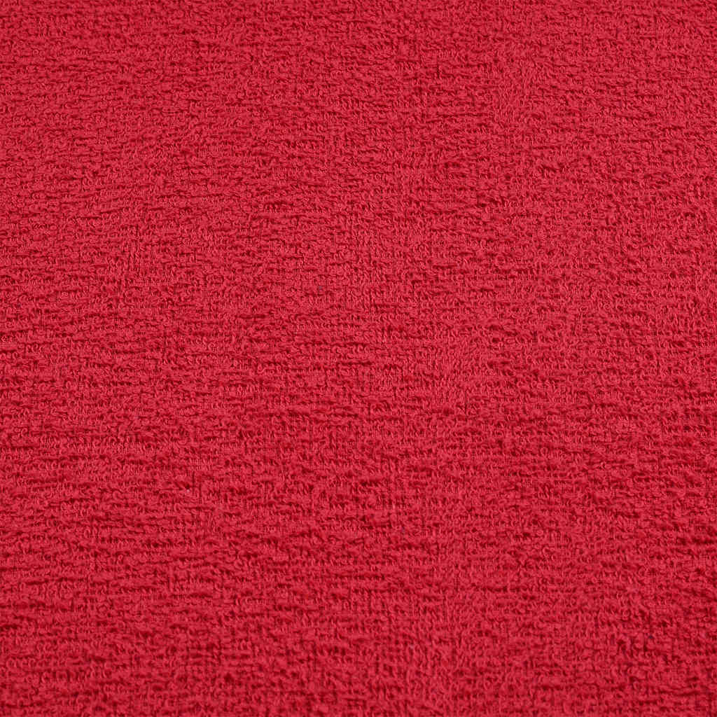 vidaXL Prosoape 10 buc Roșu 100x200 cm 360 g/m² 100% bumbac vidaXL Prosoape 10 buc Roșu 100x200 cm 360 g/m² 100% bumbac