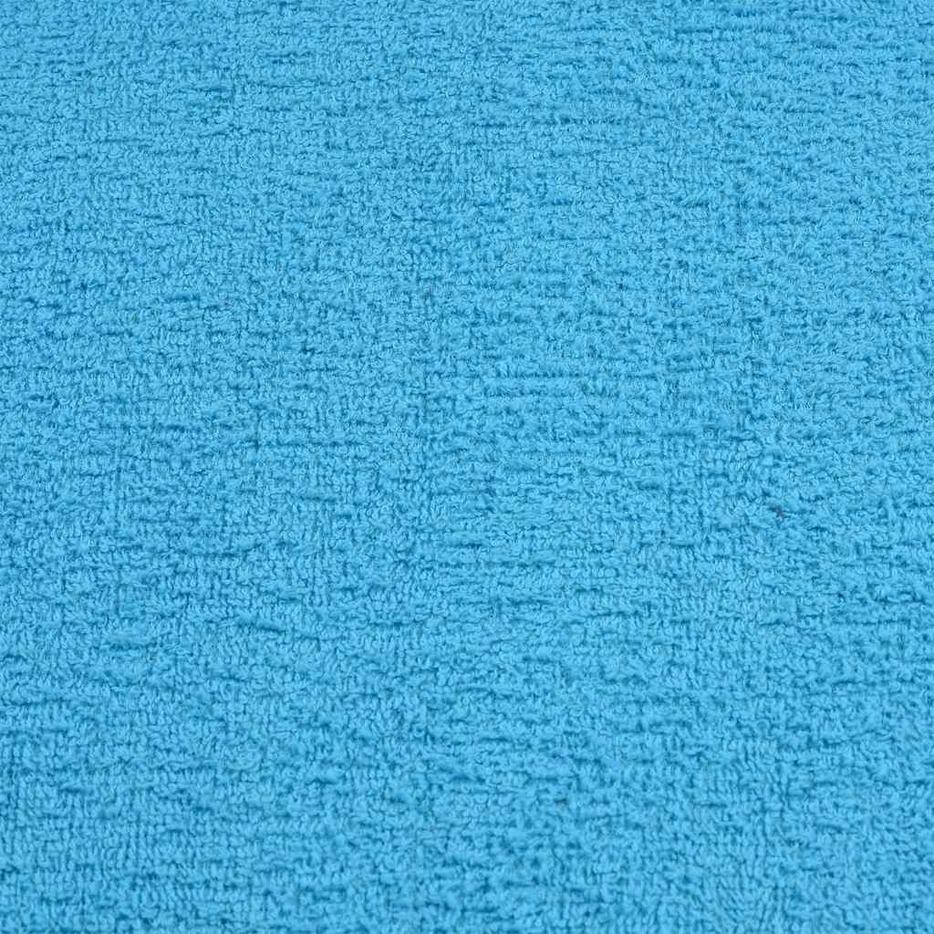vidaXL Prosoape de baie 4 buc. FROGN turcoaz 30x30 cm 100% bumbac vidaXL Prosoape de baie 4 buc. FROGN turcoaz 30x30 cm 100% bumbac