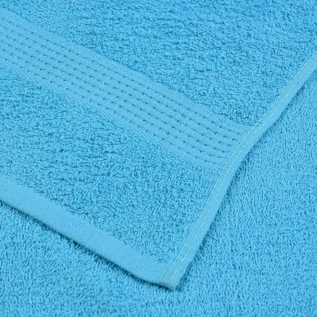 vidaXL Prosoape de baie 10 buc. FROGN turcoaz 30x30 cm 100% bumbac vidaXL Prosoape de baie 10 buc. FROGN turcoaz 30x30 cm 100% bumbac