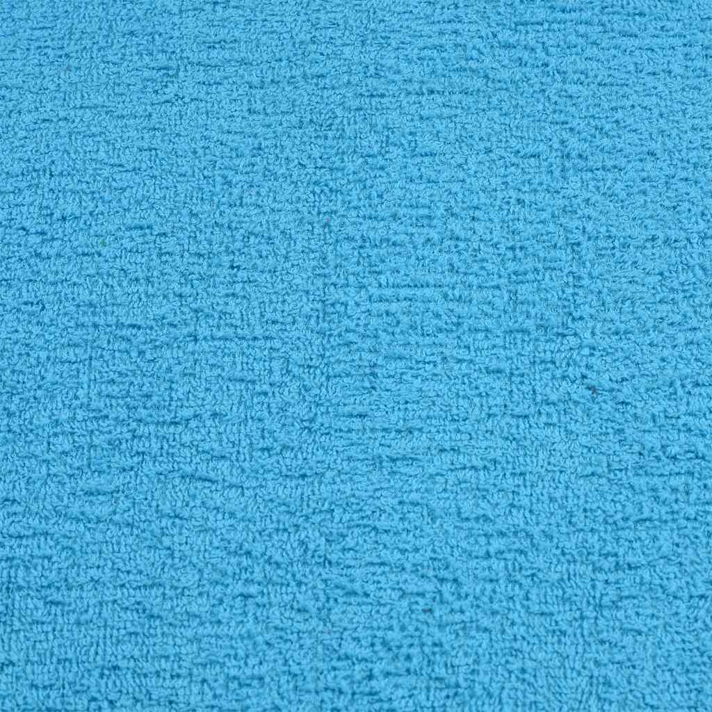 vidaXL Prosoape de baie 10 buc turcoaz 100x150 cm 360 g/m² 100% bumbac vidaXL Prosoape de baie 10 buc turcoaz 100x150 cm 360 g/m² 100% bumbac