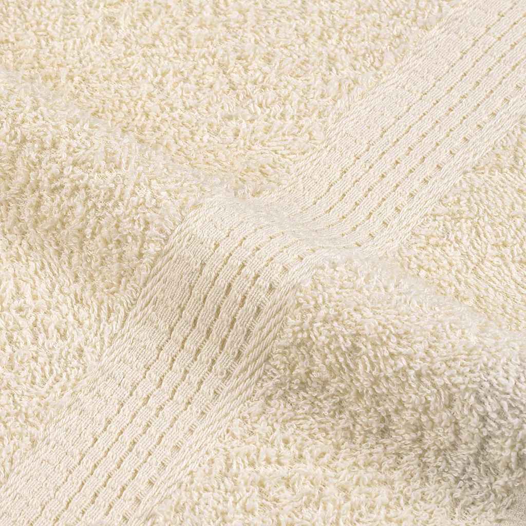 vidaXL Prosoape de baie 4 buc. FROGN, crem, 30x30 cm, 100% bumbac vidaXL Prosoape de baie 4 buc. FROGN, crem, 30x30 cm, 100% bumbac