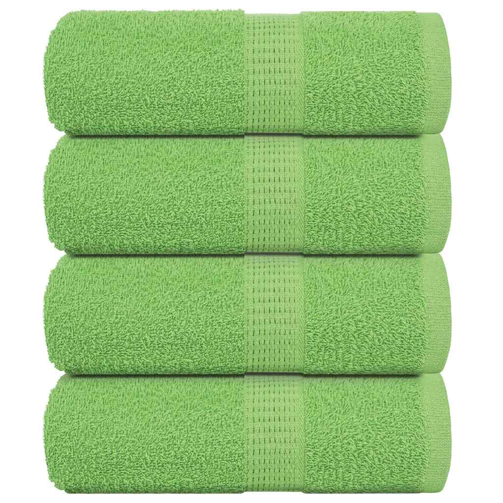 vidaXL Prosoape de baie 4 buc. FROGN Verde măr 30x30 cm 100% bumbac vidaXL Prosoape de baie 4 buc. FROGN Verde măr 30x30 cm 100% bumbac