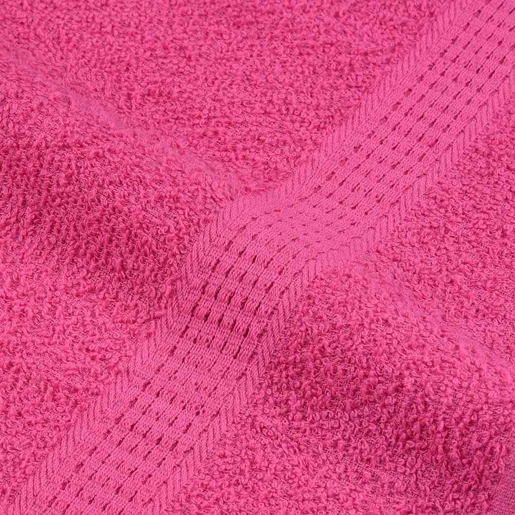 vidaXL Prosoape 10 buc roz 100x200 cm 360 g/m² 100% bumbac vidaXL Prosoape 10 buc roz 100x200 cm 360 g/m² 100% bumbac