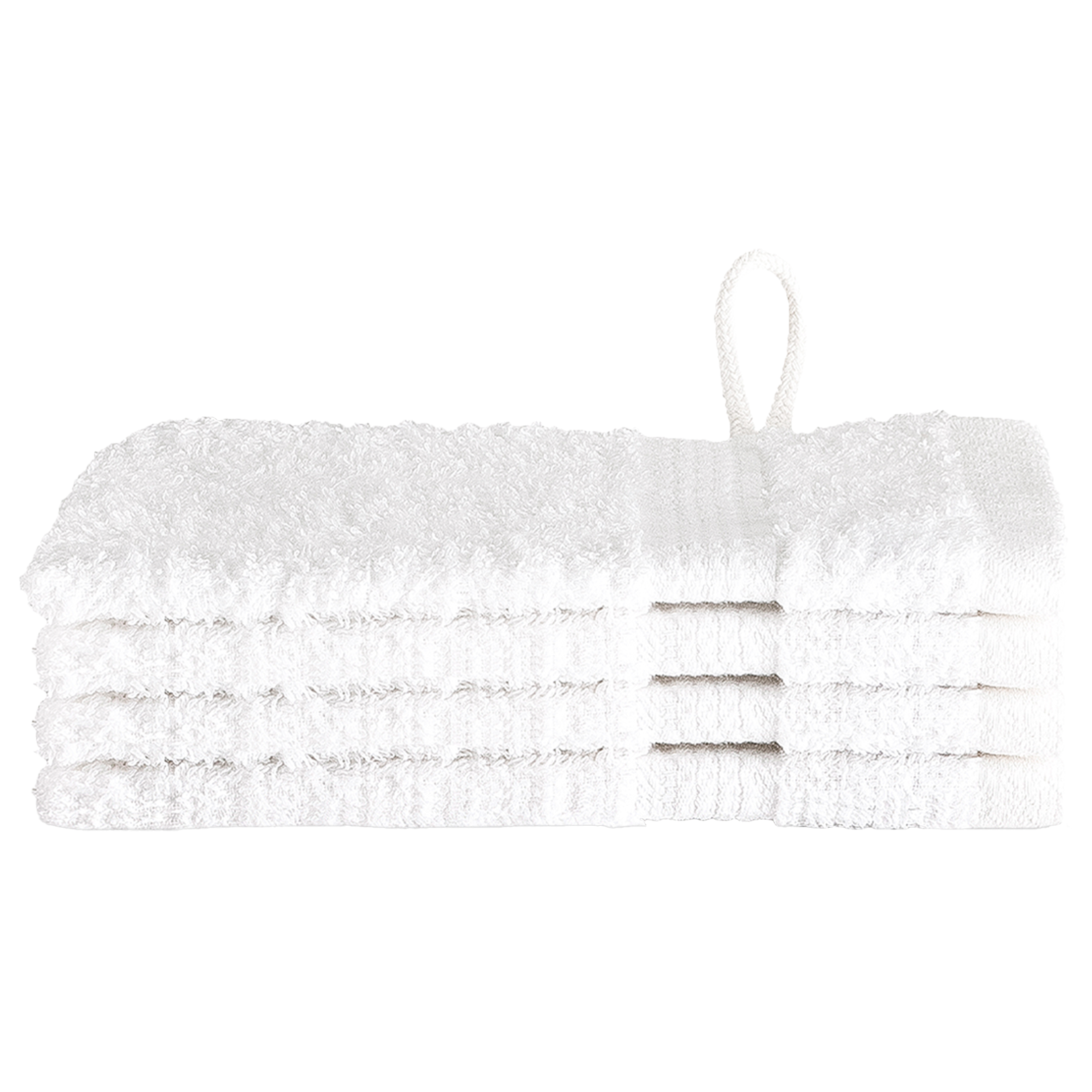 vidaXL Prosoape de baie 4 pcs Alb 15 x 21 cm Bumbac vidaXL Prosoape de baie 4 pcs Alb 15 x 21 cm Bumbac