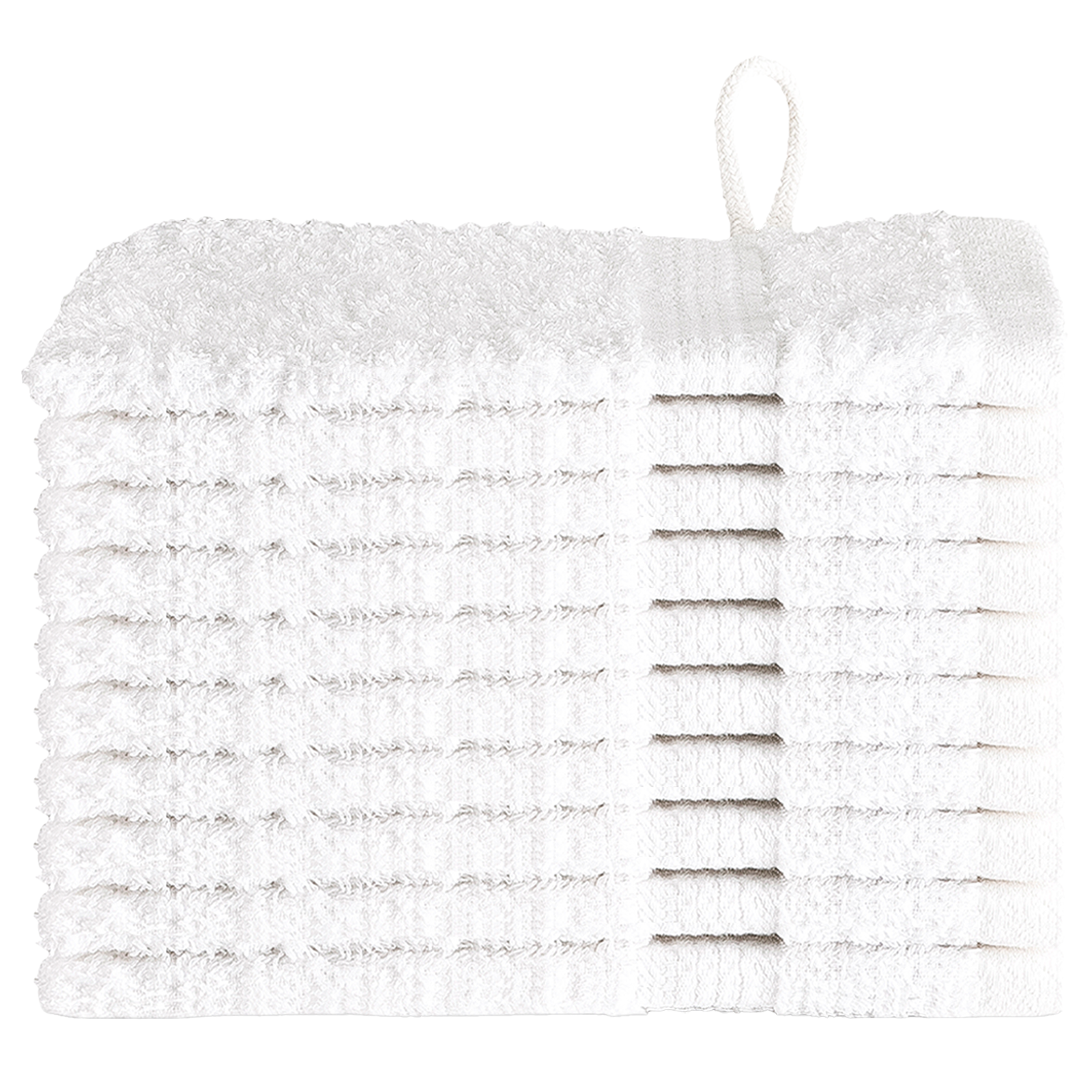 vidaXL Prosoape de baie 10 pcs Alb 15 x 21 cm Bumbac vidaXL Prosoape de baie 10 pcs Alb 15 x 21 cm Bumbac