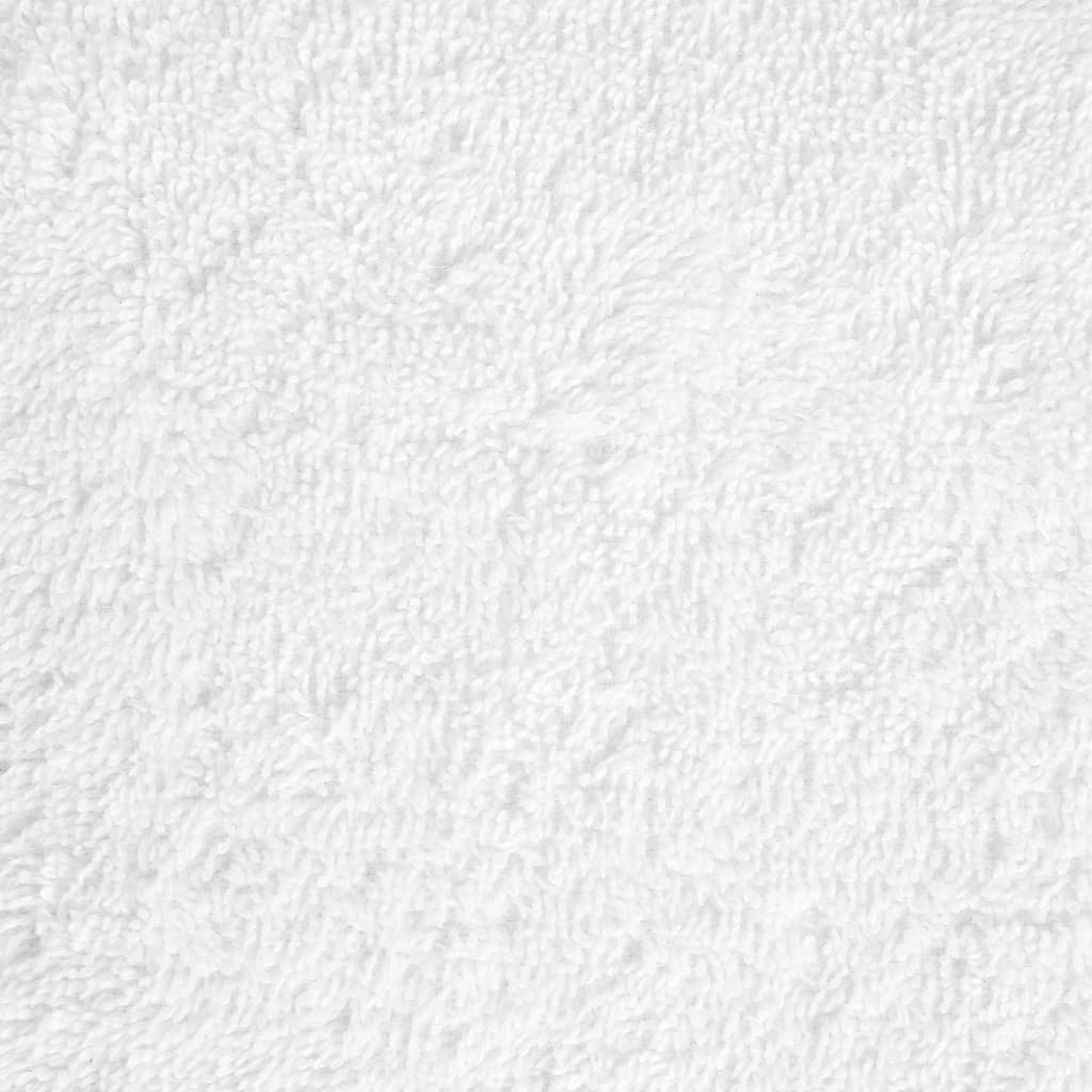 vidaXL Prosoape de baie premium SOLUND 2 buc alb 100x150cm 600gsm vidaXL Prosoape de baie premium SOLUND 2 buc alb 100x150cm 600gsm