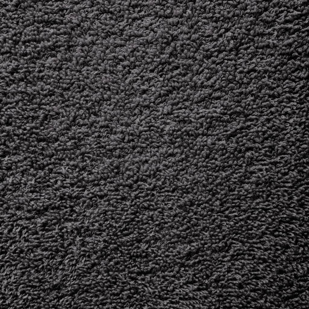 vidaXL Prosoape de baie premium SOLUND, 2 buc., antracit, 30x30 cm, 600 g/m² vidaXL Prosoape de baie premium SOLUND, 2 buc., antracit, 30x30 cm, 600 g/m²