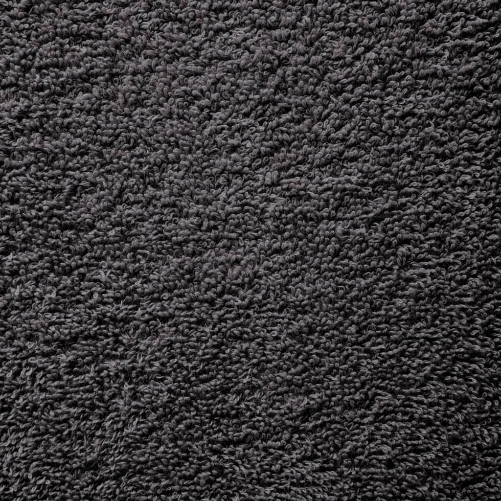 vidaXL Prosoape de baie premium SOLUND, 4 buc., antracit, 30x30 cm, 600 g/m² vidaXL Prosoape de baie premium SOLUND, 4 buc., antracit, 30x30 cm, 600 g/m²