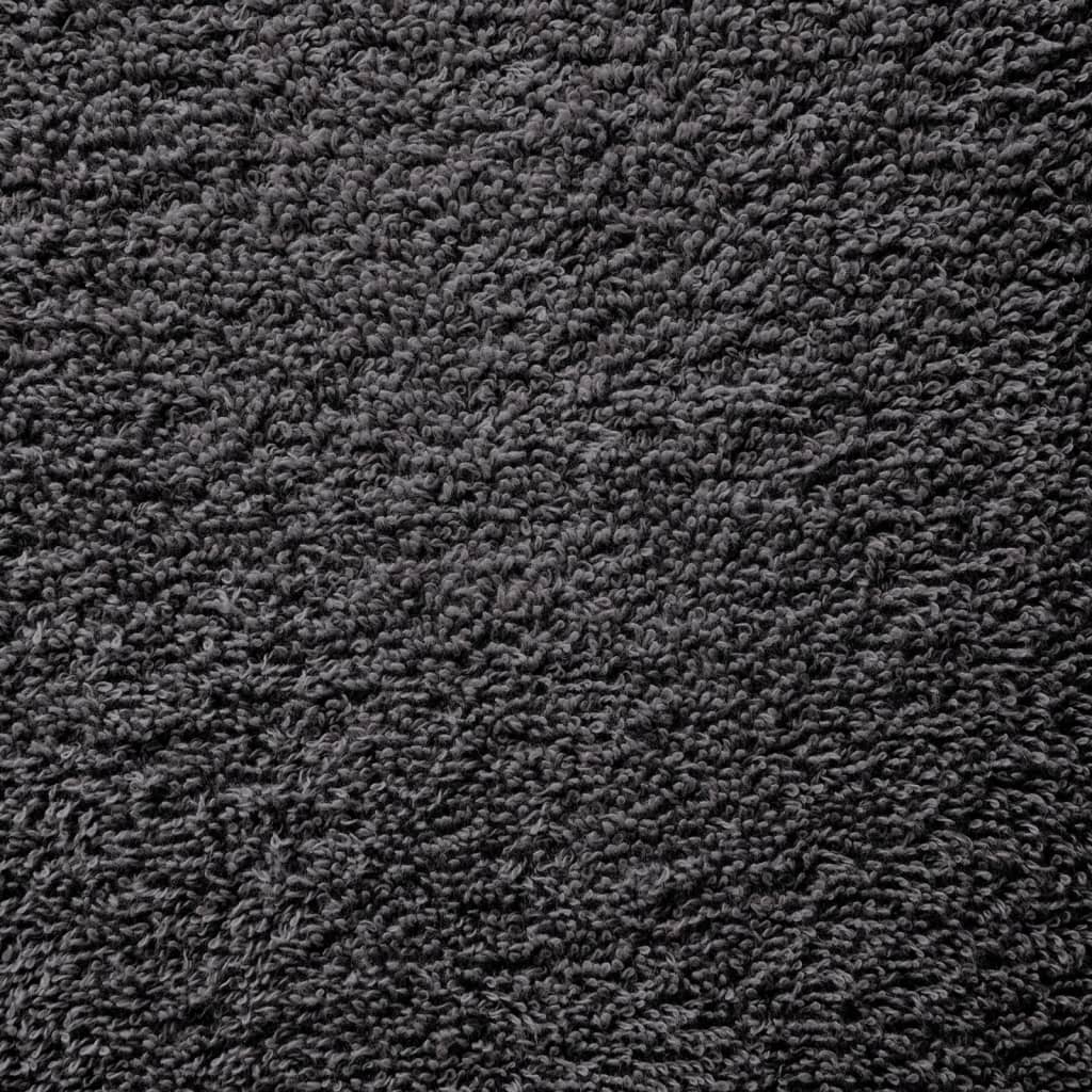 vidaXL Prosoape de mâini SOLUND 4 buc. antracit 50x100 cm 600 gsm vidaXL Prosoape de mâini SOLUND 4 buc. antracit 50x100 cm 600 gsm
