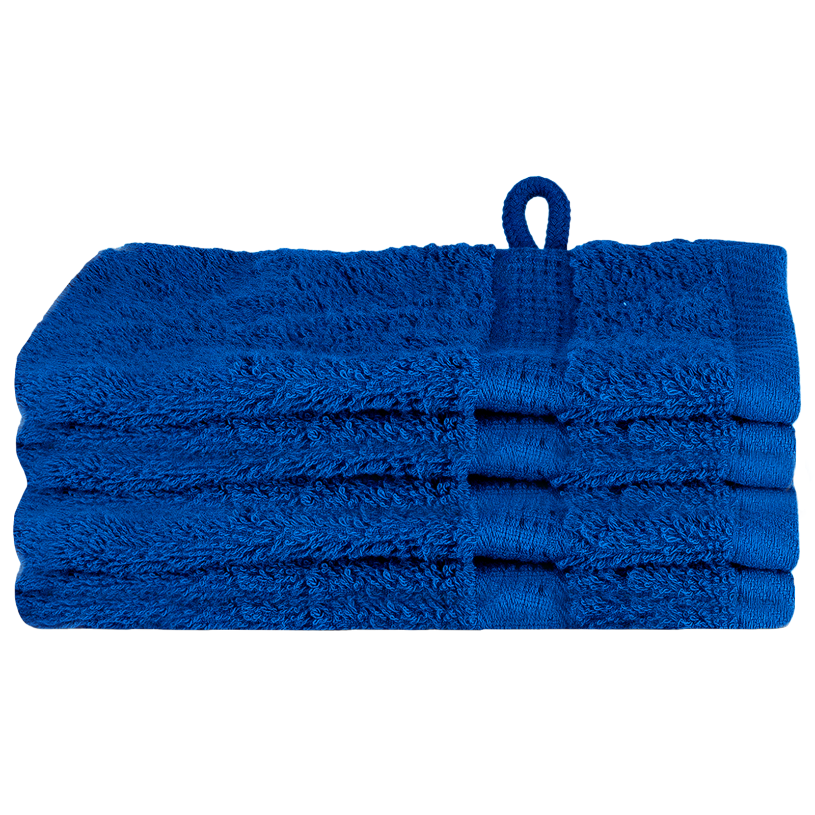 vidaXL Prosoape de baie 4 pcs Albastru 15 x 21 cm Bumbac vidaXL Prosoape de baie 4 pcs Albastru 15 x 21 cm Bumbac