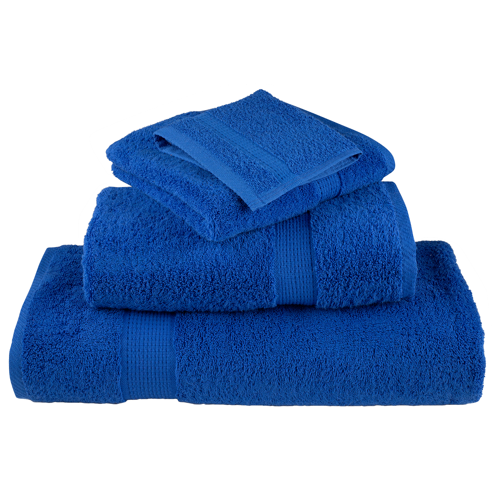 vidaXL Prosoape de baie 10 pcs Albastru 15 x 21 cm Bumbac vidaXL Prosoape de baie 10 pcs Albastru 15 x 21 cm Bumbac