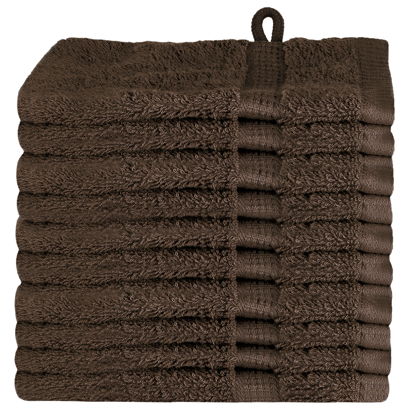 vidaXL Prosoape de baie 10 pcs Maro 15 x 21 cm Bumbac vidaXL Prosoape de baie 10 pcs Maro 15 x 21 cm Bumbac